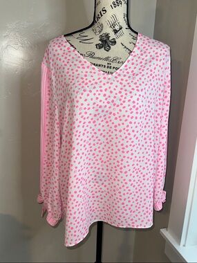 Lilly Pulitzer Pink Long Sleeve Top